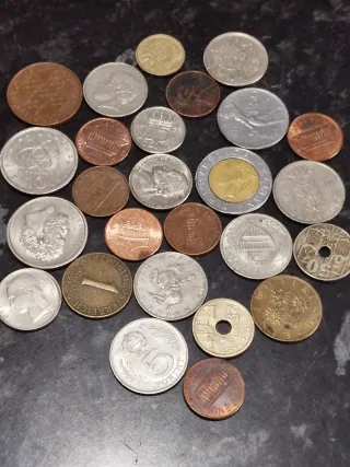 Lote 26 monedas variadas