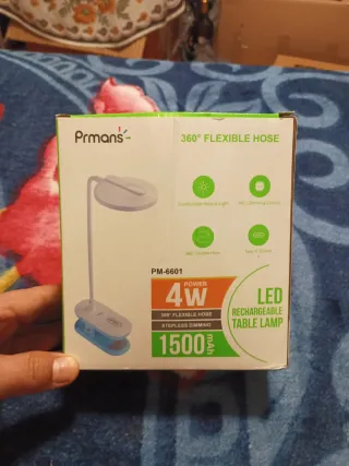 Lámpara LED Plegable con Pinza