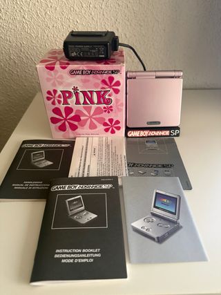 Nintendo Game Boy Advance SP Rosa