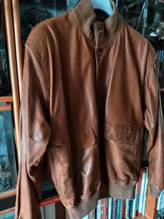 Cazadora piel piloto réplica años 20