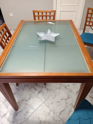 Mesa de comedor extensible ( SOLO MESA)