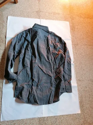 Camicia uomo quadri taglia L
