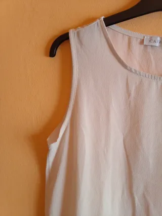 Blusa Café Noir sin mangas M-L