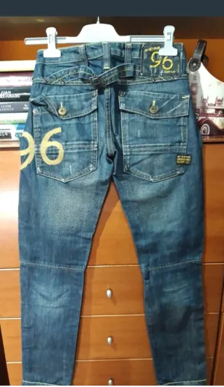 Pantalón Jeans G-Star Talla 24 Largo 30