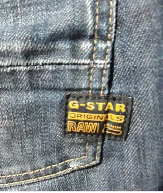Pantalón Jeans G-Star Talla 24 Largo 30