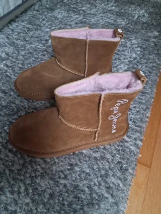Botas Pepe Jeans Mujer Marrones