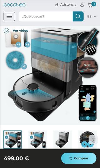 Robot Conga Cecotec X-Treme ProAi