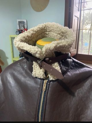 Giubbotto similpelle ragazzo pelliccia