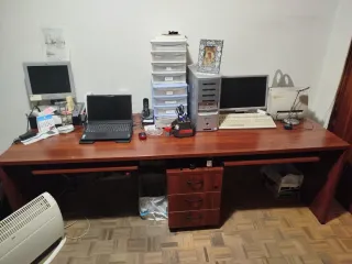 Mesa doble de oficina