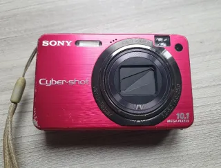 Cámara Sony Cyber-shot 10.1 MP Rosa