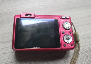 Cámara Sony Cyber-shot 10.1 MP Rosa