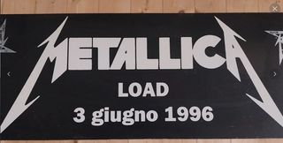 Metallica Load Poster 3 Giugno 1996 + Garage inc