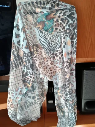 Sciarpa fantasia patchwork