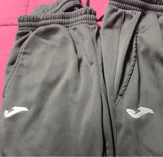 2 Pantalones Chándal Joma Talla M Negros