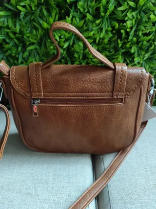 Bolso maletín marrón nuevo