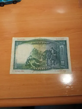 Billete 100 pesetas 1931 El Banco de España