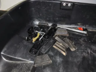 Barras de techo y baúl