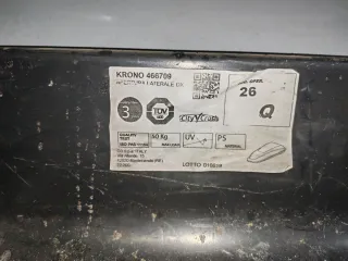 Barras de techo y baúl