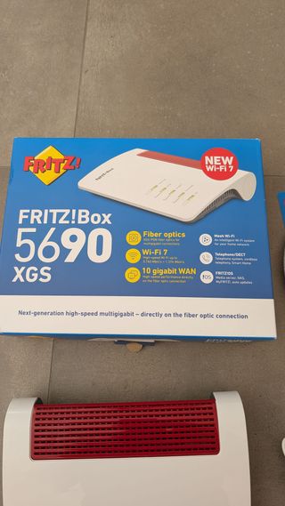 FRITZ!Box 5690 XGS router de fibra con WIFI 7