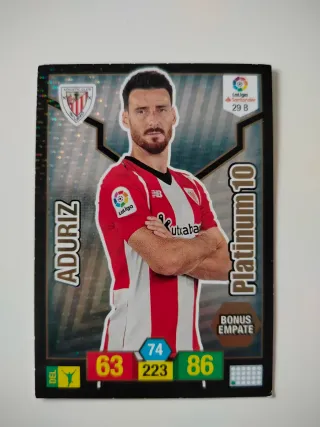 Cromo Aduriz Adrenalyn Platinum 10