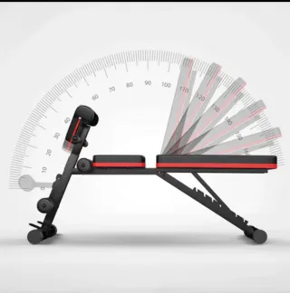 SIN ABRIR A ESTRENAR Banco de pesas plegable