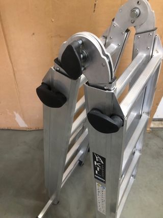 Escalera Plegable Profesional Aluminio