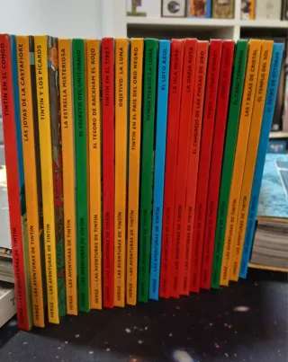 Tintin 20 cómics Casterman en castellano