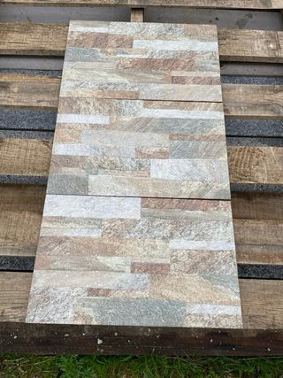 Revestimiento imitación piedra