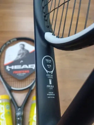 Lote 2 raquetas Head S6 Pro + 2 botes bolas regalo