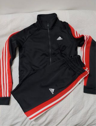 Tuta Adidas Nera e Rossa