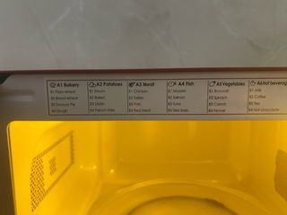 Microondas Candy 700W 20L Rojo