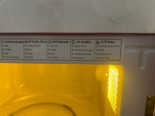 Microondas Candy 700W 20L Rojo