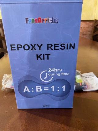 Kit Resina Epoxi FansArriche 500ml