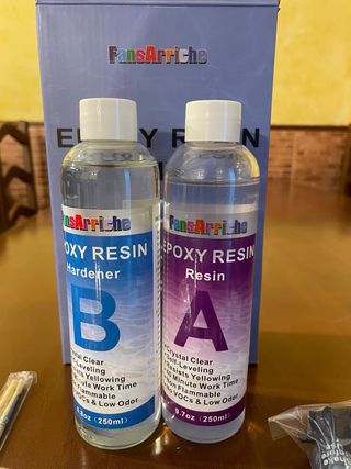 Kit Resina Epoxi FansArriche 500ml