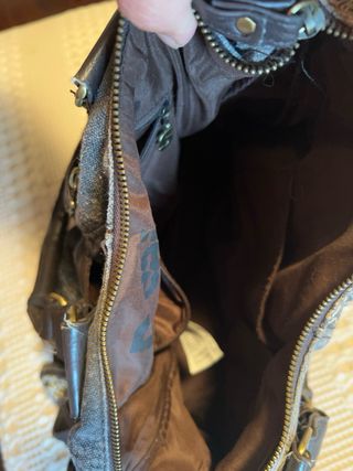 Bolso Desigual Negro y gris. Perfecto