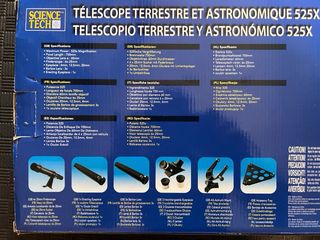 Telescopio Terrestre y Astronómico 525X