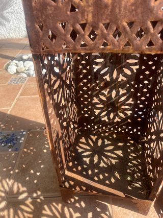 5 Faroles de forja marroquís