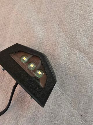 Luz LED matrícula MOTO
