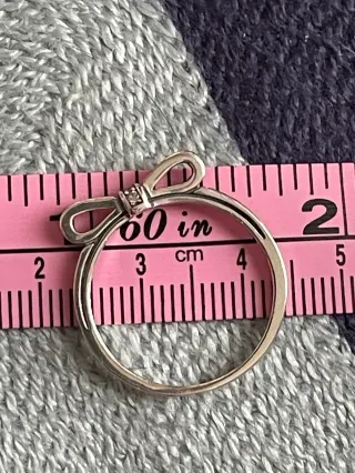 Anillo Lazo Talla 14/54 Plata