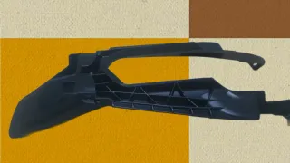 Suporte de Placa Traseira de Moto Novo 2023