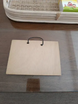 Cartel madera Eres maravillosa por los pelos