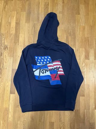 Sudadera Tommy Hilfiger Talla L Bandera USA EEUU