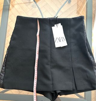 Falda pantalon Zara corte lateral