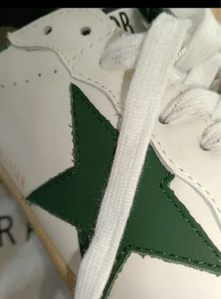 Zapatillas Golden Goose Blancas y Verdes