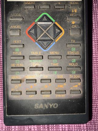 Mando a distancia Sony TV y vídeo Sanyo
