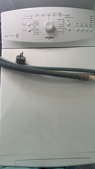 Lavadora blanca