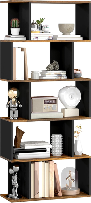 Scaffale Libreria a 5 Ripiani, Mobile Libreria Mod