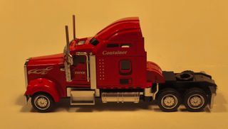 Maqueta camión y coche 2CV