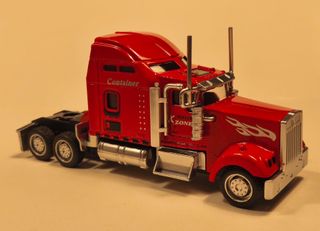 Maqueta camión y coche 2CV