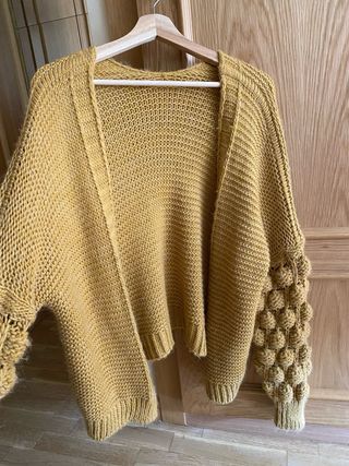 Cárdigan tejido acrílico hecho en Italia